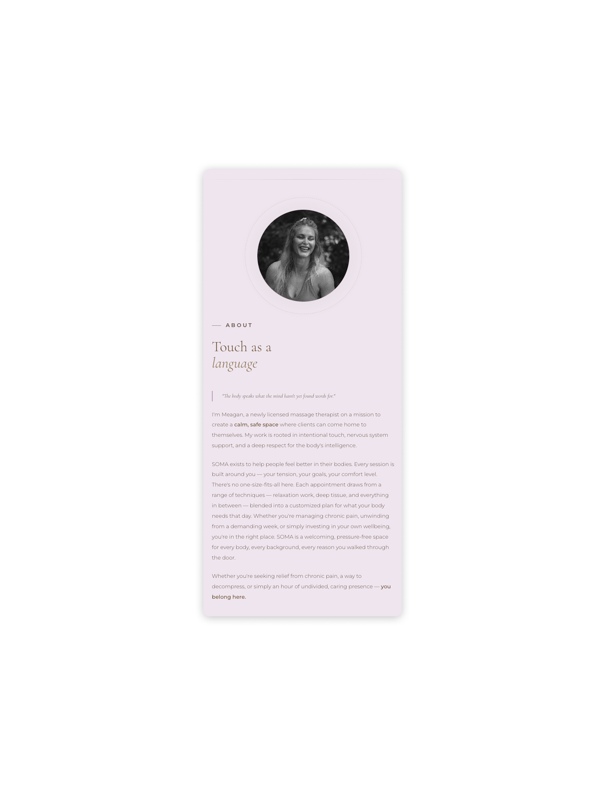 [Client name] mobile view