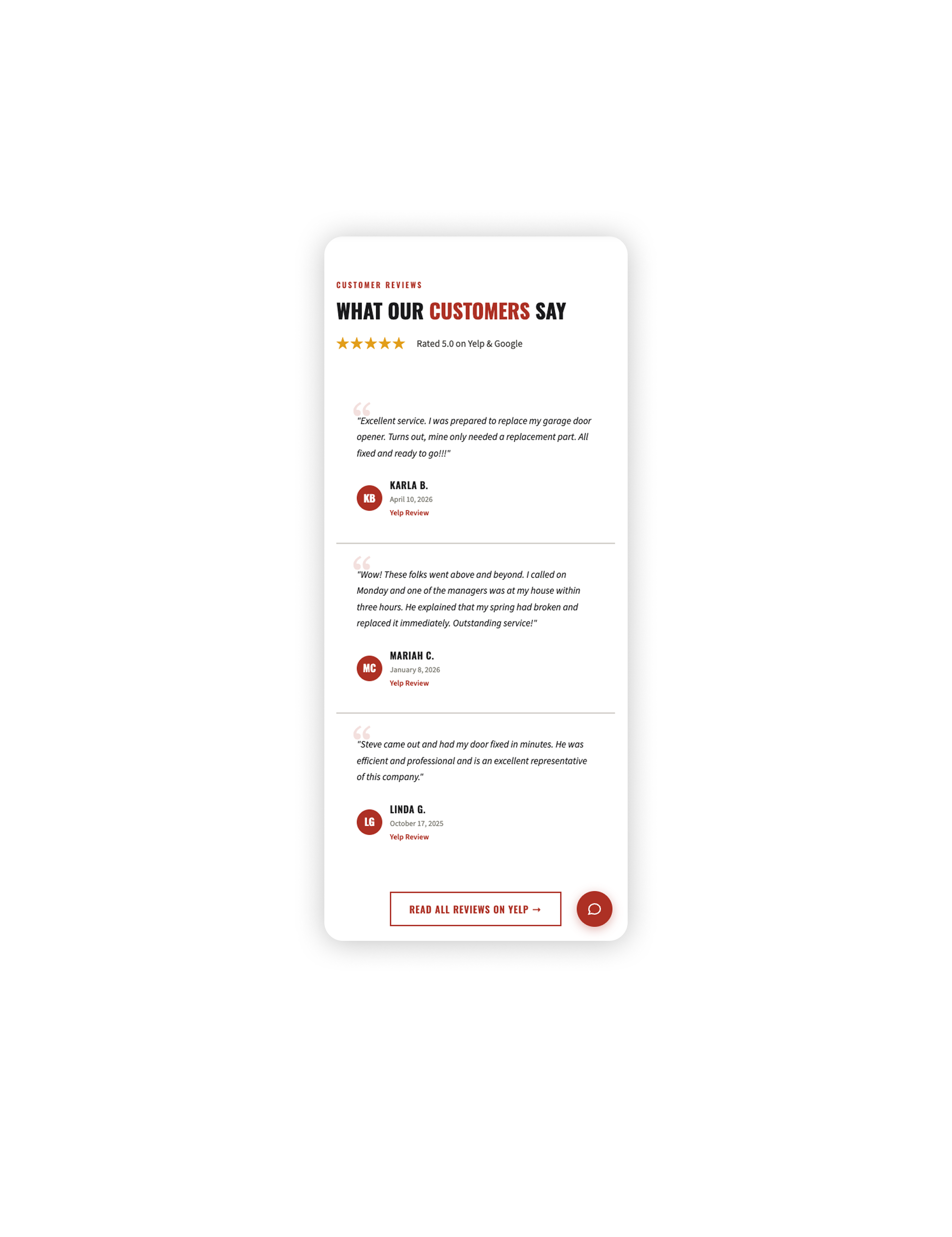 [Client name] mobile view